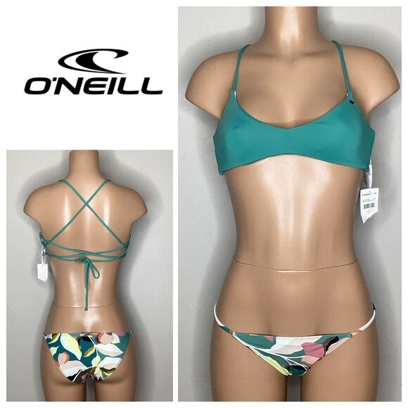 New. O’Neill soft green bikini. S/M. Retails $89 - Picture 1 of 7